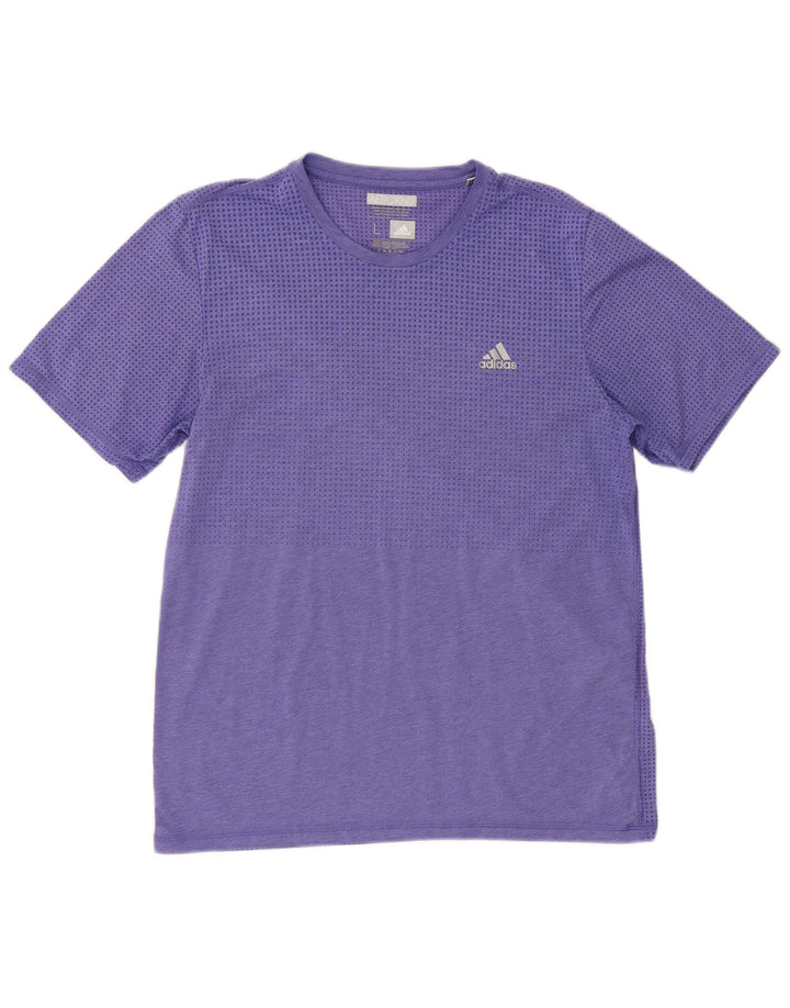 Adidas muška Climacool majica kratkih rukava velika ljubičasta poliester
