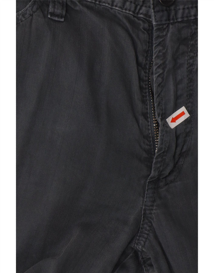 MOSCHINO Mens Slim Casual Trousers W32 L32 Grey Vintage Moschino and Second-Hand Moschino from Messina Hembry 