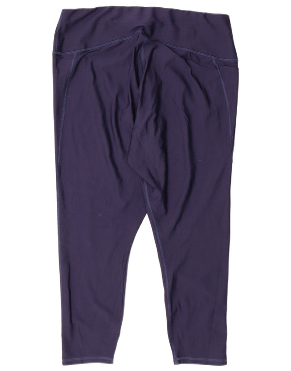 Under Armour ženske kompresijske kapri tajice UK 20 2XL tamnoplave sportske