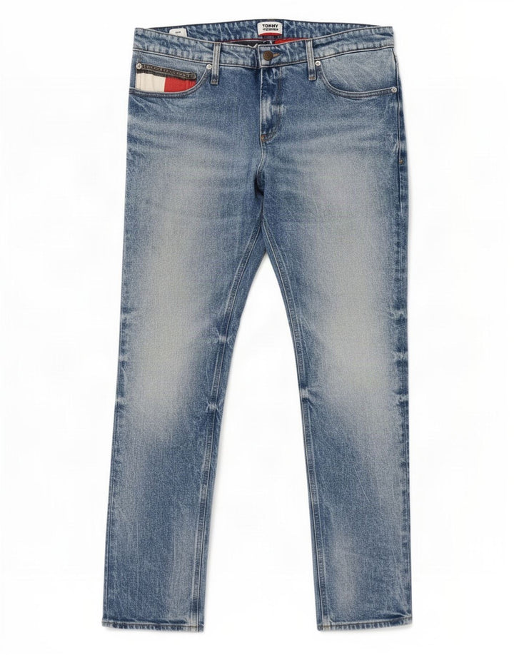 Tommy Hilfiger Ženske uske traperice W36 L32 Plavi pamuk