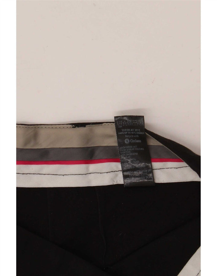 Marks & Spencer ženske ležerne hlače Bootcut UK 12 srednje W32 L30 crne