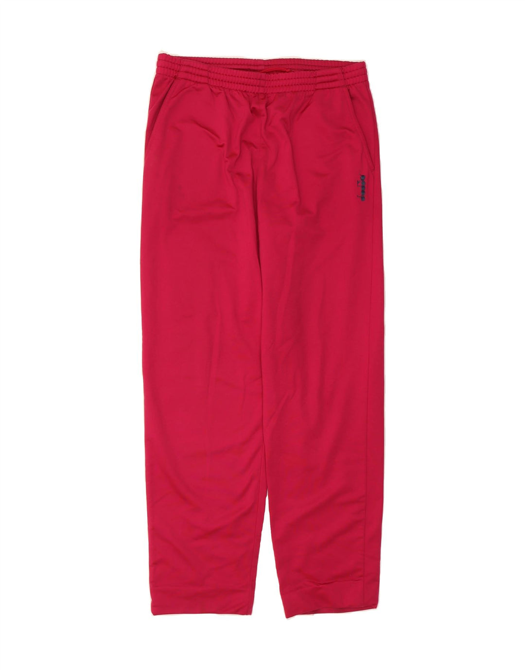 DIADORA Mens Tracksuit Trousers Medium Red Polyester Vintage Diadora and Second-Hand Diadora from Messina Hembry 