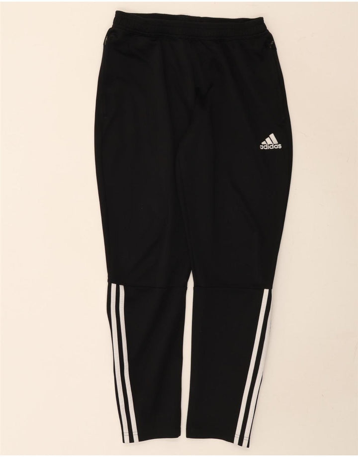 ADIDAS Muške hlače za trenirku, velike crne poliesterske hlače
