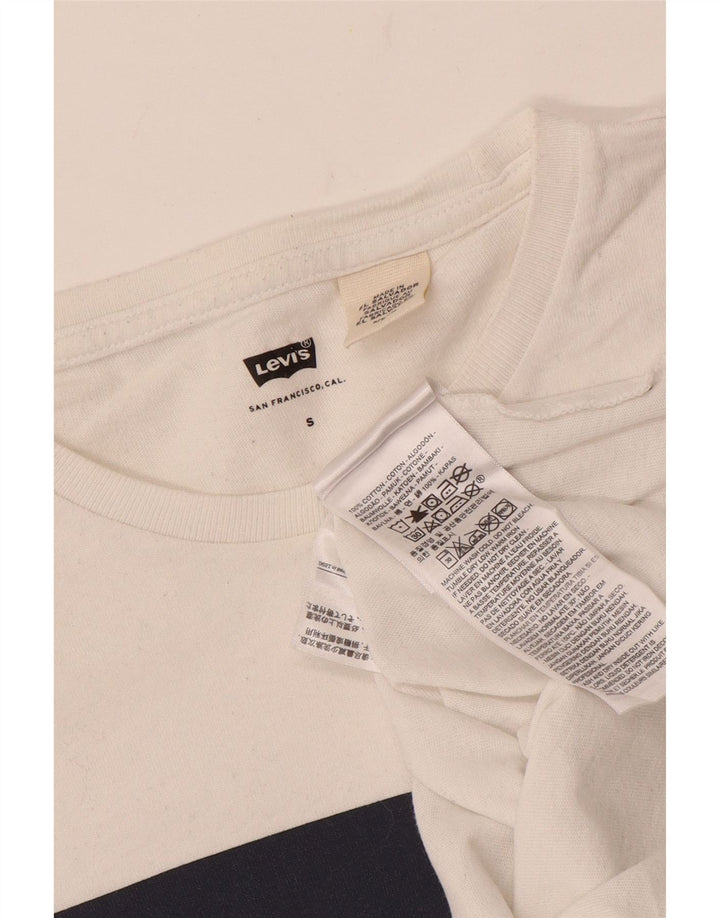 LEVI'S Majica kratkih rukava s grafičkim motivima, mali bijeli pamuk