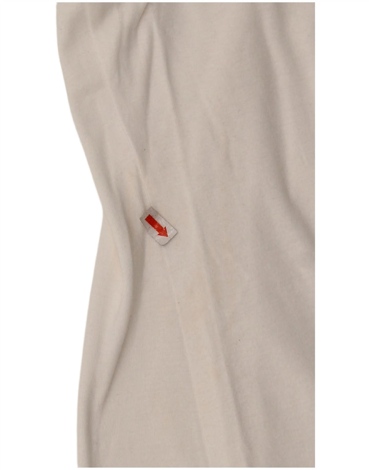 GAS Ženska grafička polo majica UK 18 XL bijeli pamuk