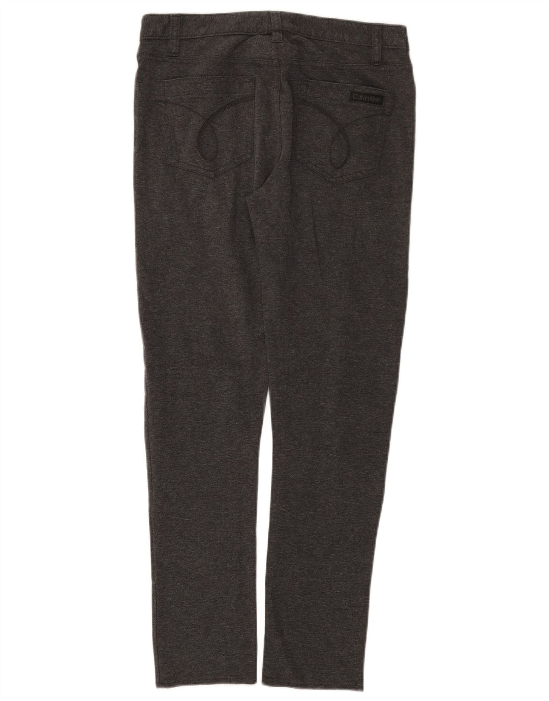 Calvin Klein ženske jegging hlače US 8 srednje W30 L28 sivi pamuk