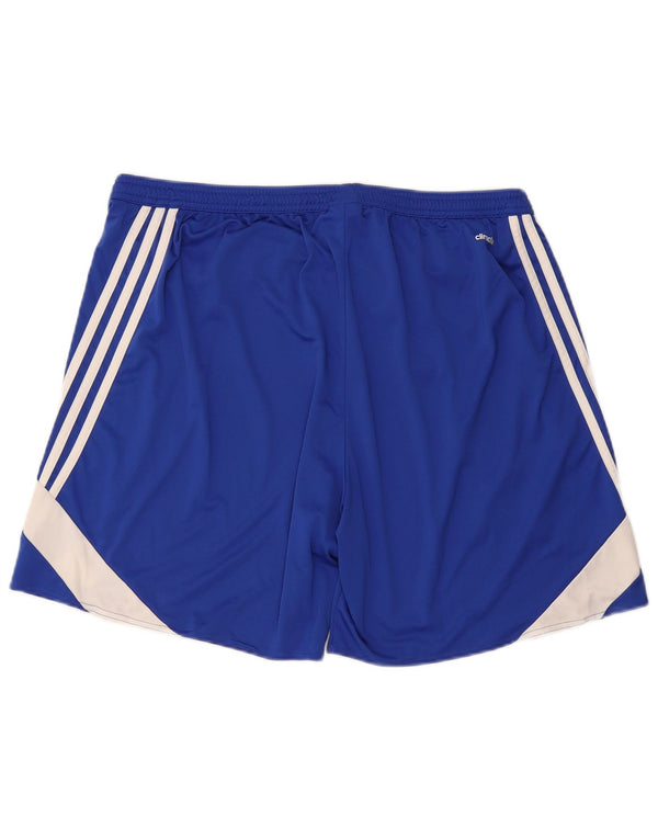 Adidas muške sportske kratke hlače Climalite 2XL poliester plave boje