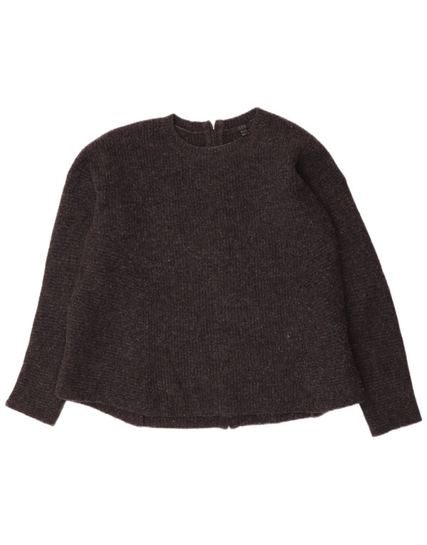 Cos ženski kardigan džemper UK 16 velika siva vuna