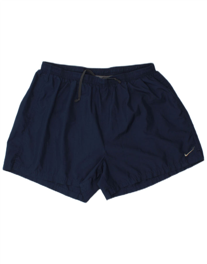 Nike muške Dri Fit sportske kratke hlače XL tamnoplavi poliester