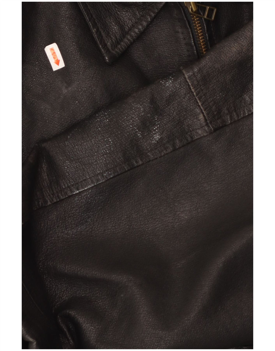 MILAN muška kožna jakna UK 40 velika crna koža