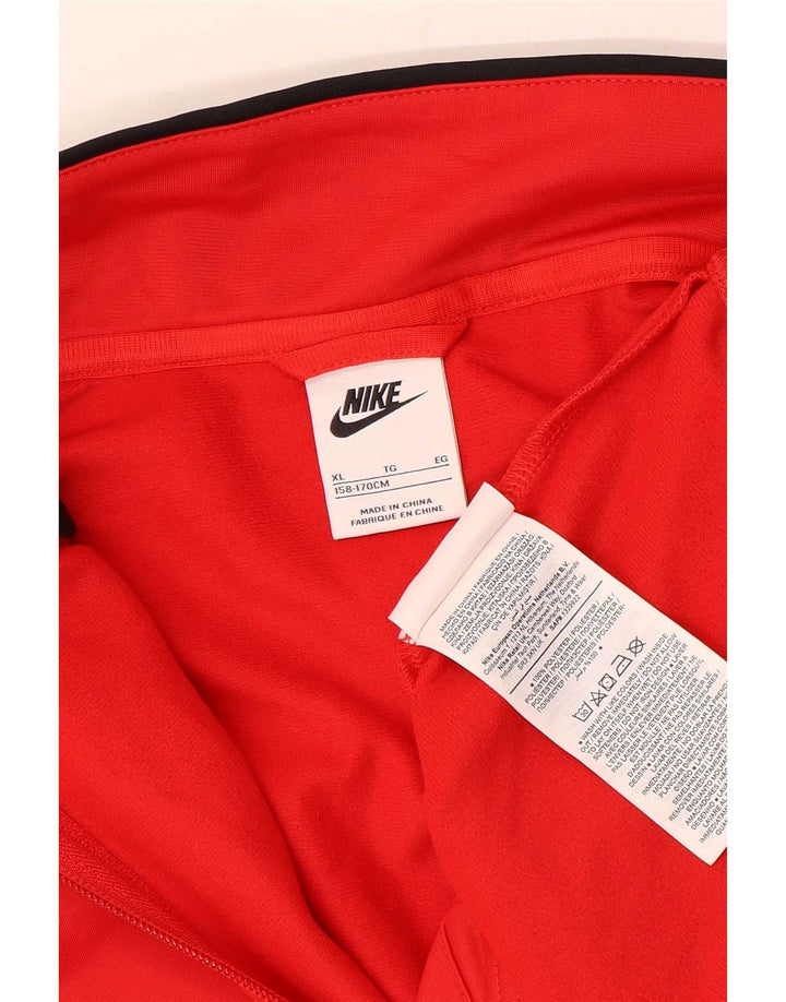 Nike Boys Trenirka Gornja jakna 13-14 godina XL Red Colourblock Poliester
