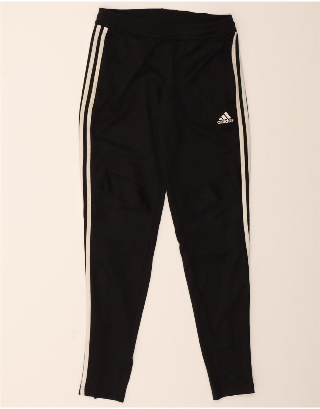 ADIDAS Womens Tracksuit Trousers UK 10 Small  Black Polyester Vintage Adidas and Second-Hand Adidas from Messina Hembry 