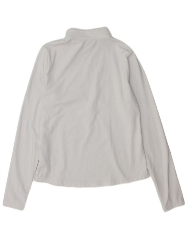 Under Armour, gornji dio trenirke s patentnim izrezom UK 12 srednje bijele boje