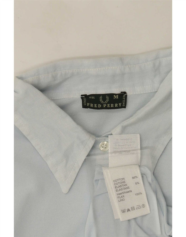 Fred Perry ženska polo haljina UK 12 srednje plavi pamuk