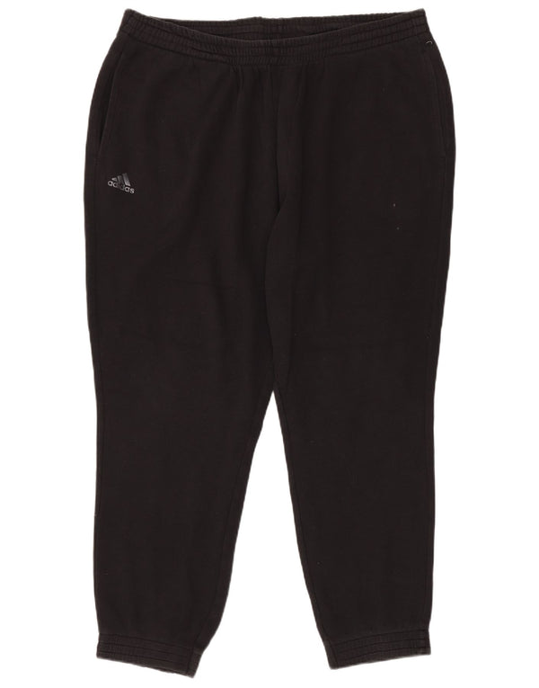 ADIDAS Mens Graphic Tracksuit Trousers Joggers 2XL Black