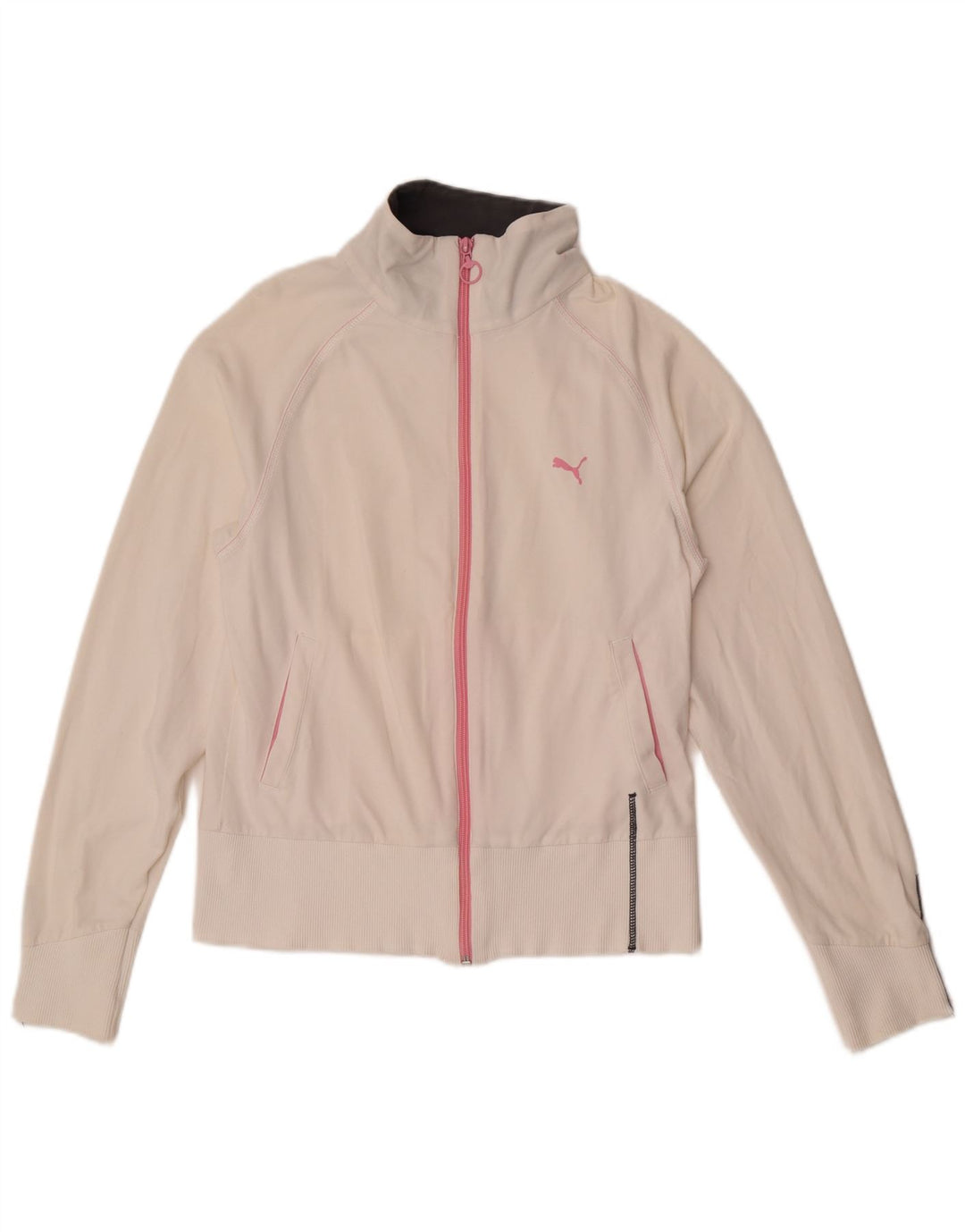 Puma ženska gornja jakna trenirke UK 12 Medium Off White