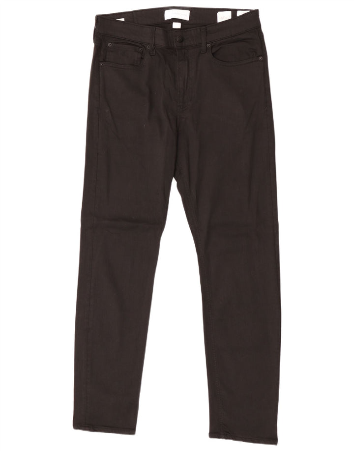 Calvin Klein muške uske traperice W33 L32 crni modal