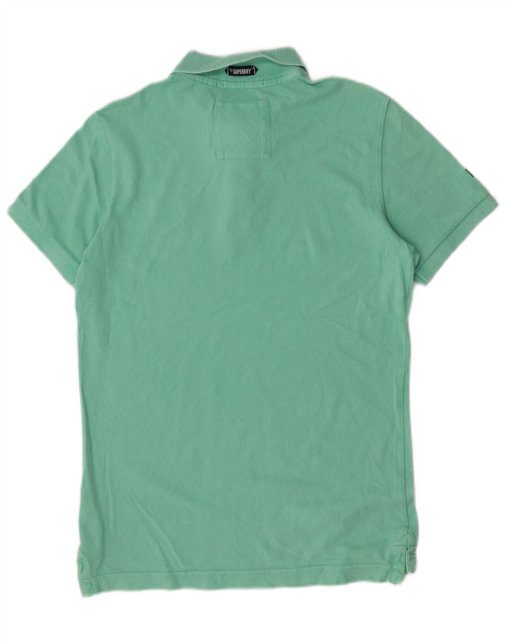 Superdry muška polo majica srednje zelene pamučne klasike
