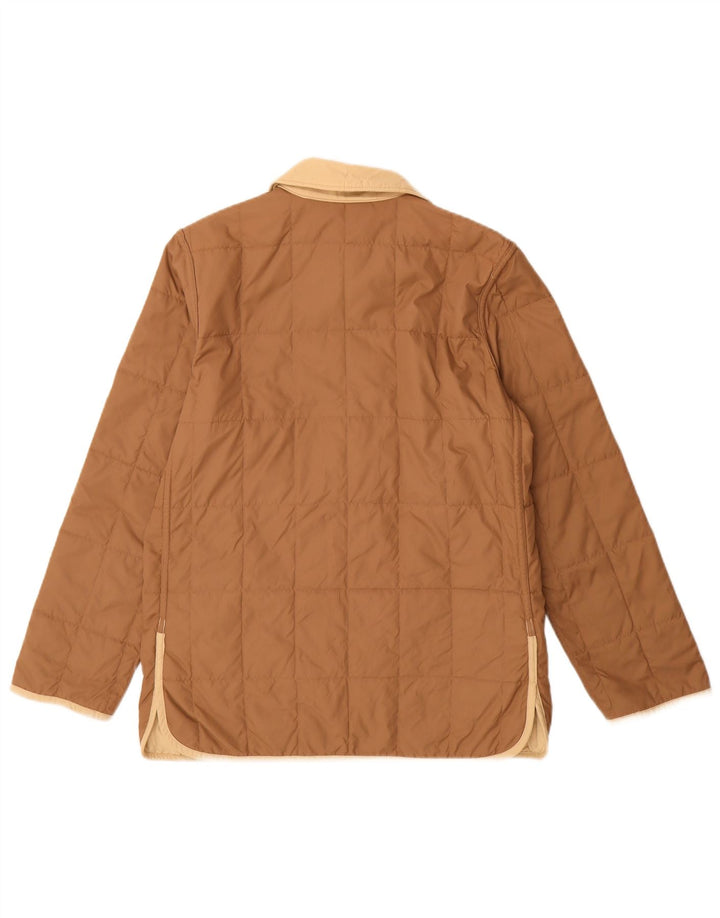 Slam ženska dvostruka podstavljena jakna UK 14 srednje bež najlon