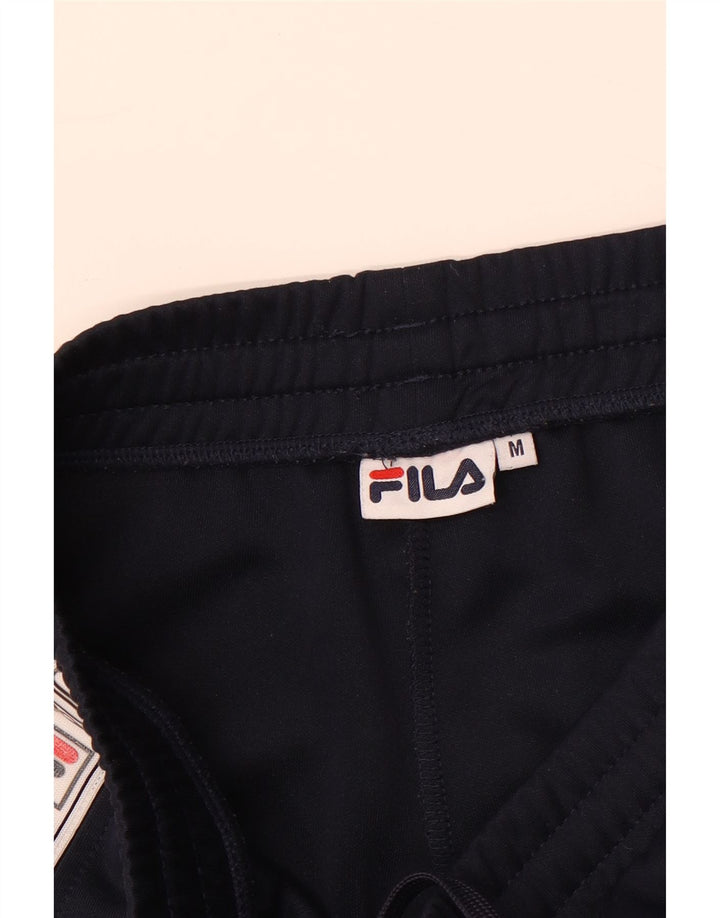 Fila muške trenirke s grafičkim motivima srednje tamnoplave boje