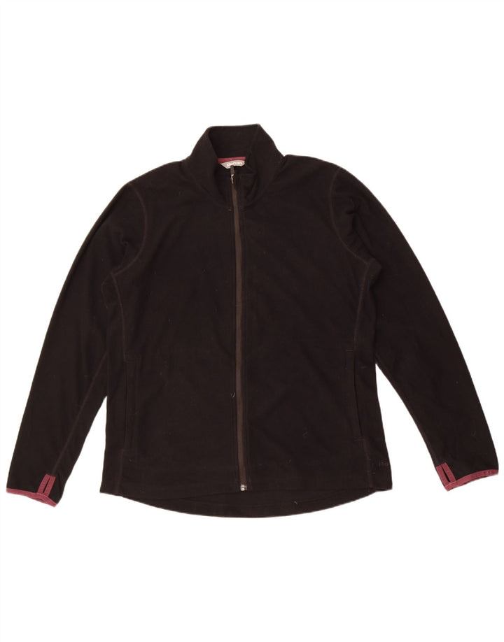 Rohan ženska gornja jakna trenirke UK 16 veliki crni poliester