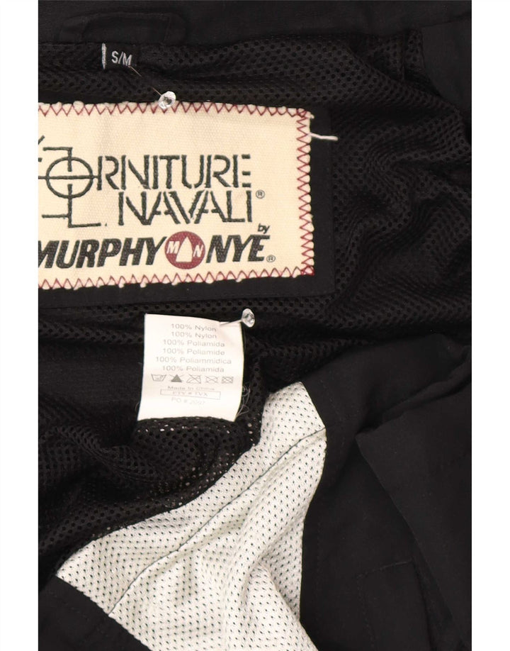 Murphy & Nye Muška kišna jakna s kapuljačom Graphic UK 36 Small Black Colourblock
