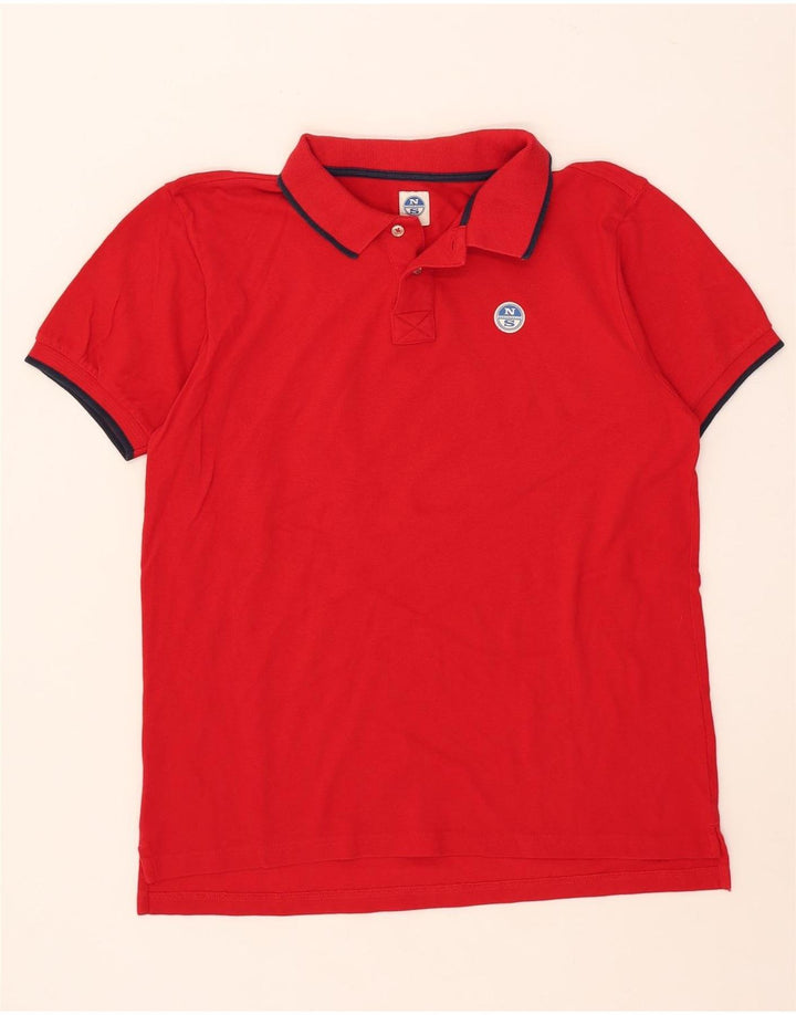 North Sails muška grafička polo majica XL na crvene pruge