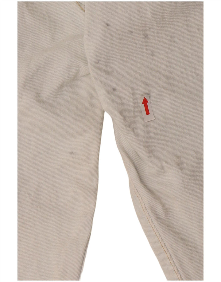 Levi's ženske 501 uske traperice W27 L28 bijeli pamuk
