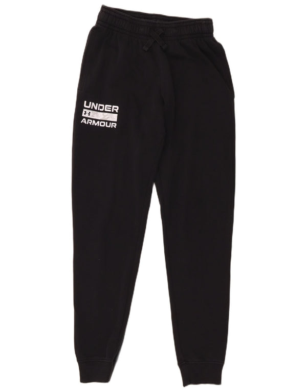Under Armour, muške trenirke, hlače za trčanje XS, crni pamuk