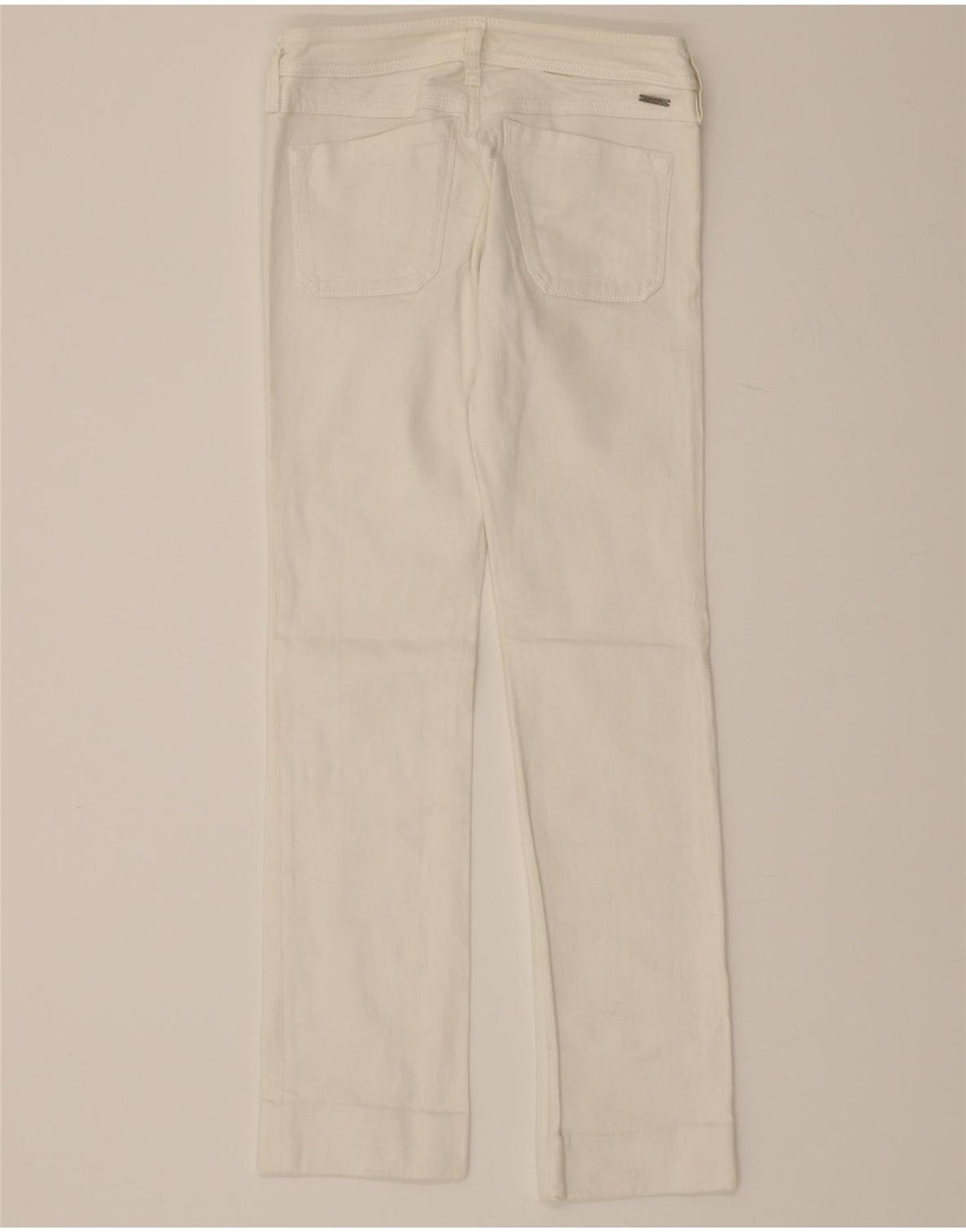 DIESEL Womens Lowky Straight Jeans W25 L28 White Vintage Diesel and Second-Hand Diesel from Messina Hembry 