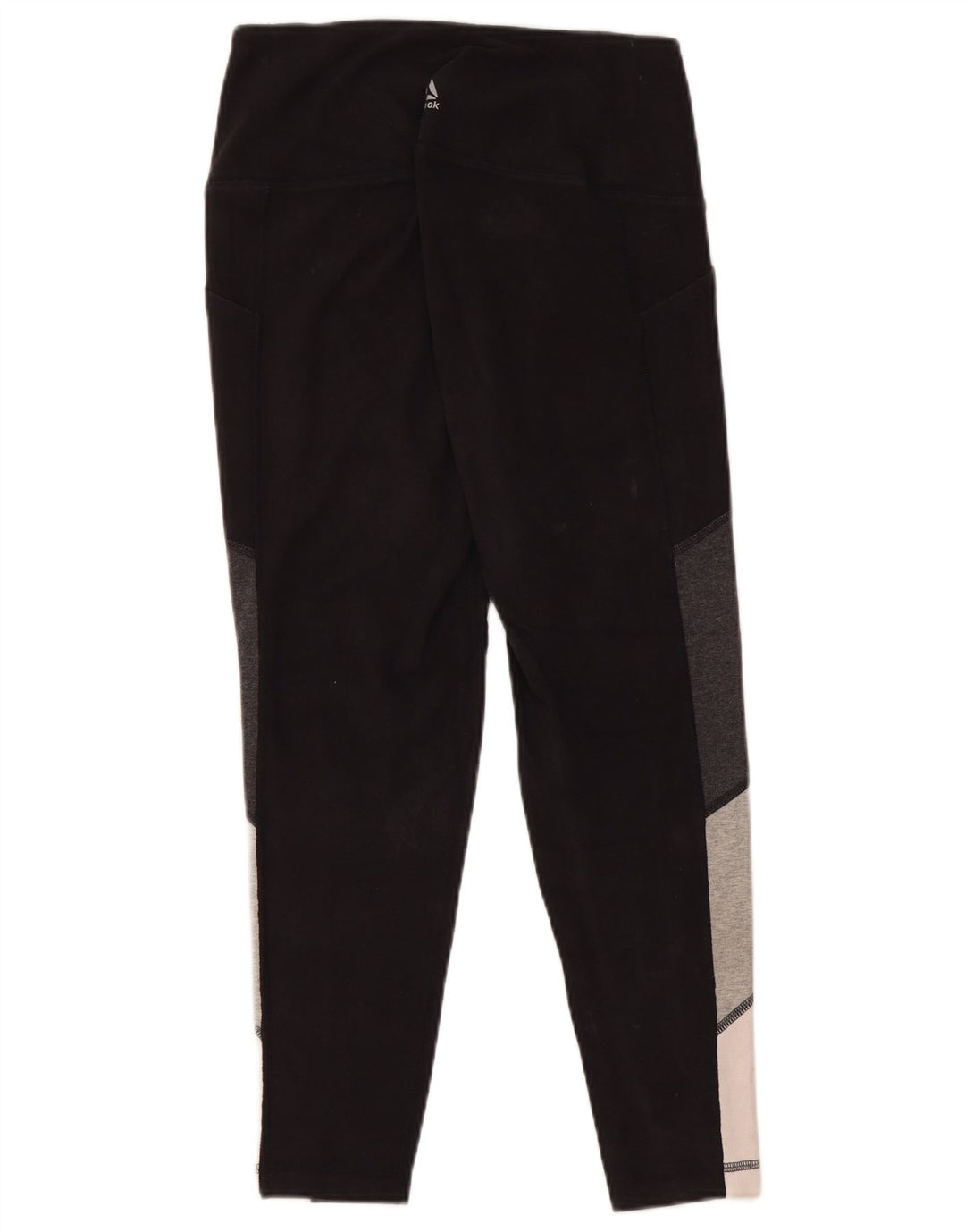 REEBOK Ženske tajice UK 10 Male crne pamučne tkanine