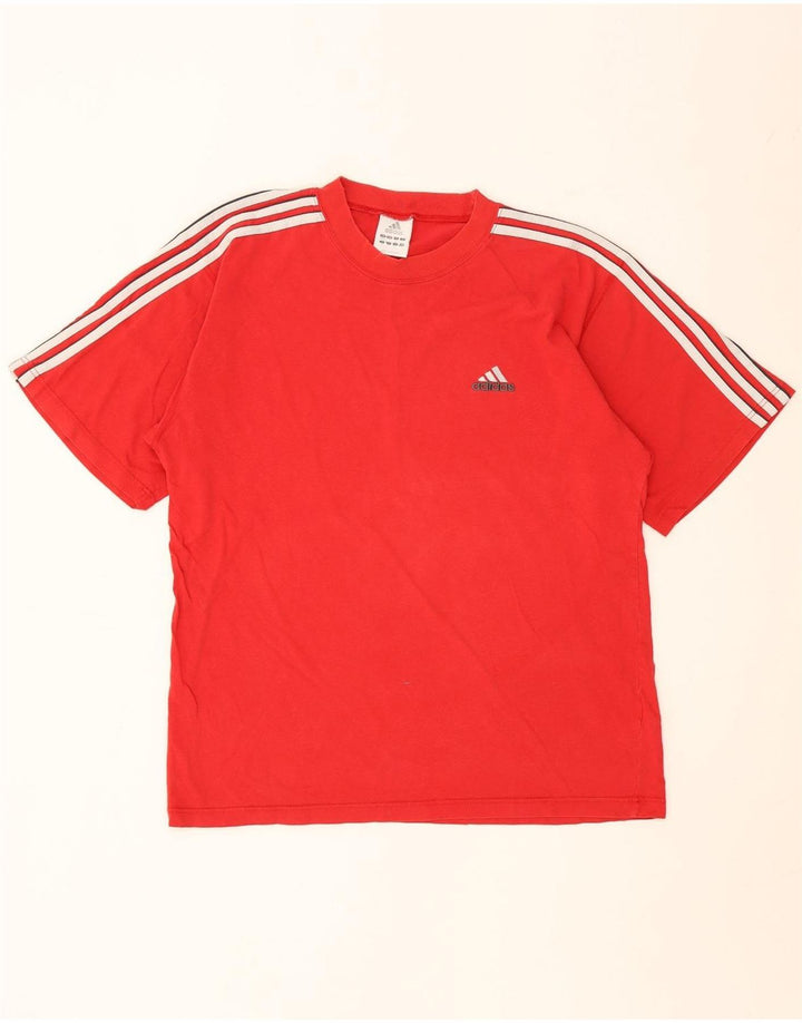 Adidas muška majica kratkih rukava UK 38/40 srednje crvena