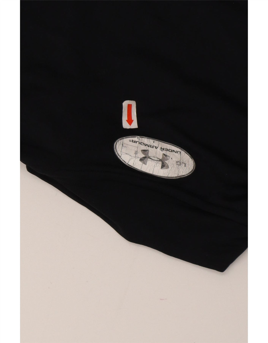 UNDER ARMOUR Muška majica Cold Gear dugih rukava, veliki crni poliester