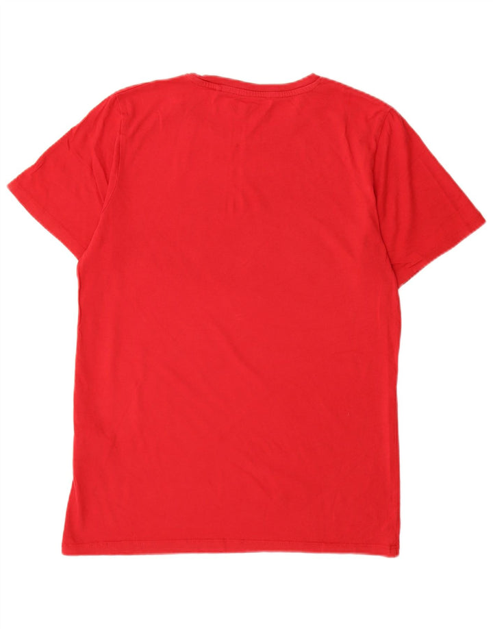 Jack & Jones muška majica Denizen Graphic T-Shirt Srednje crveni pamuk