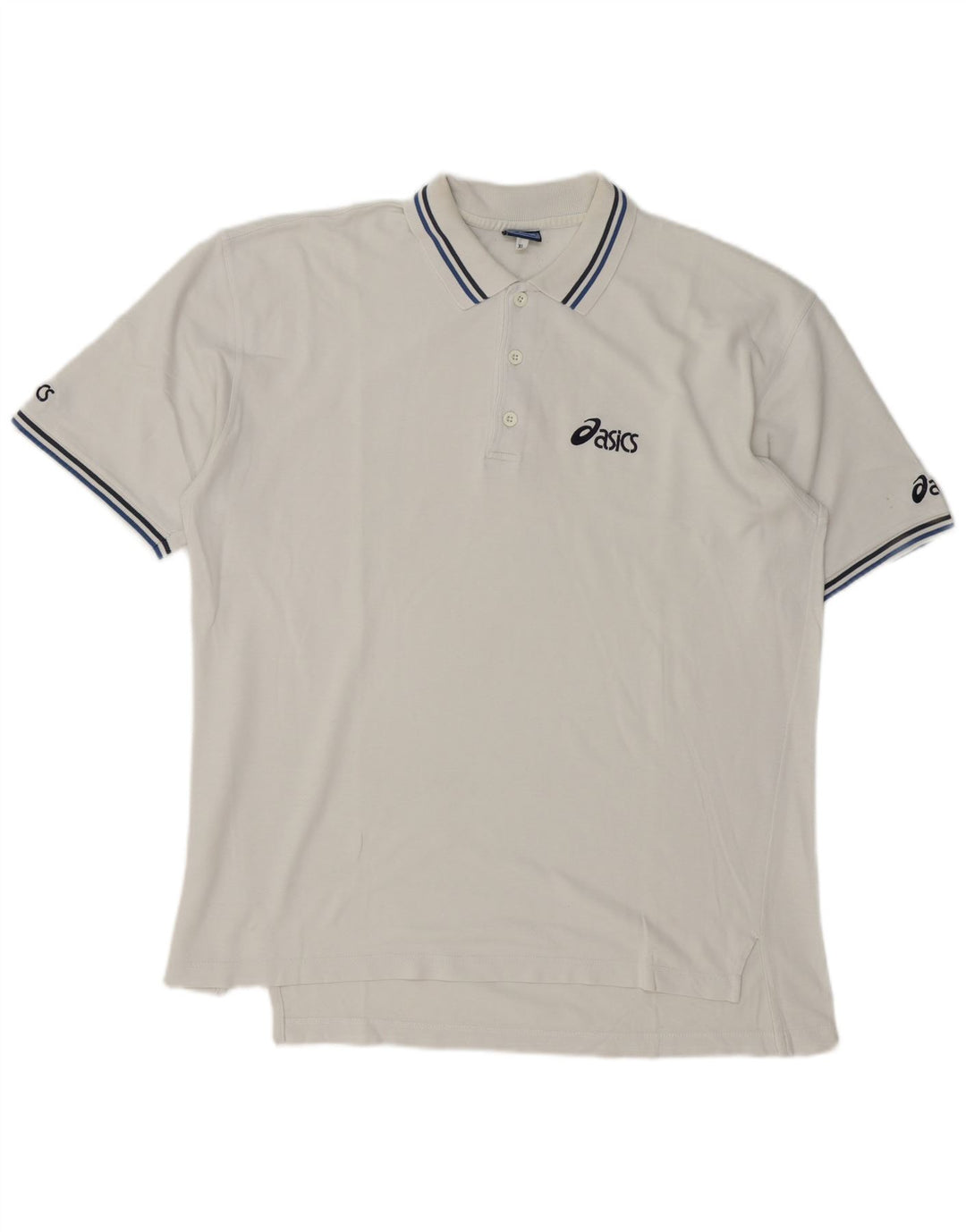 Asics muška polo majica XL bijeli pamuk