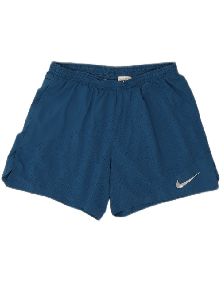 Nike muške Dri Fit sportske kratke hlače veliki plavi poliester