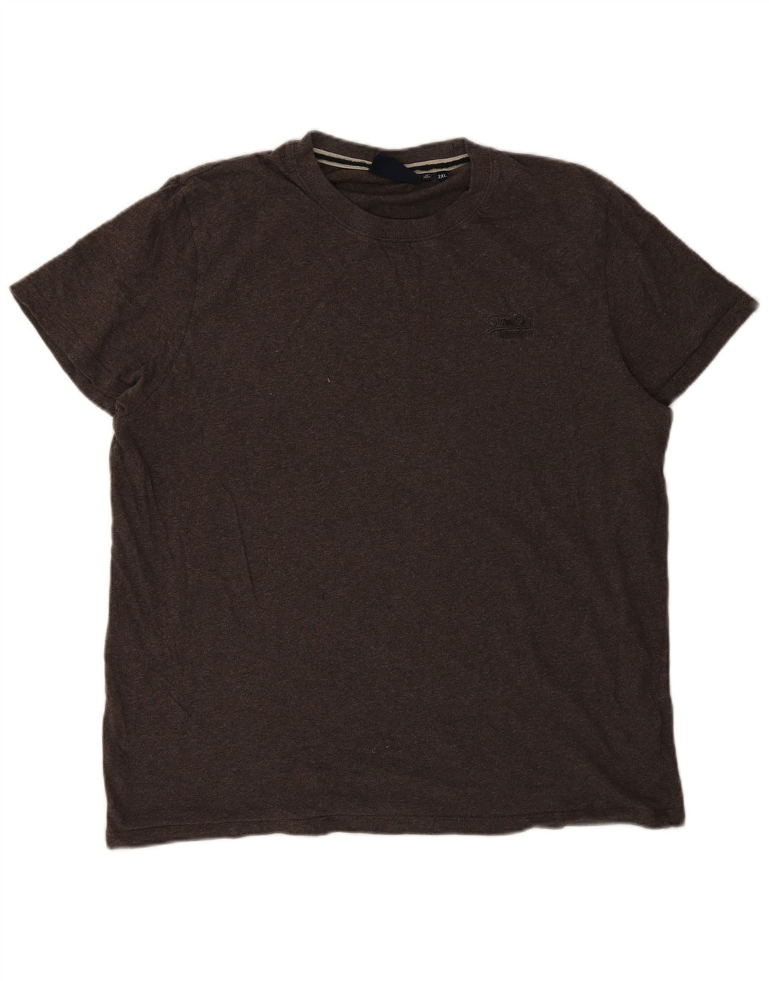 Superdry muška majica kratkih rukava 2XL smeđi pamuk
