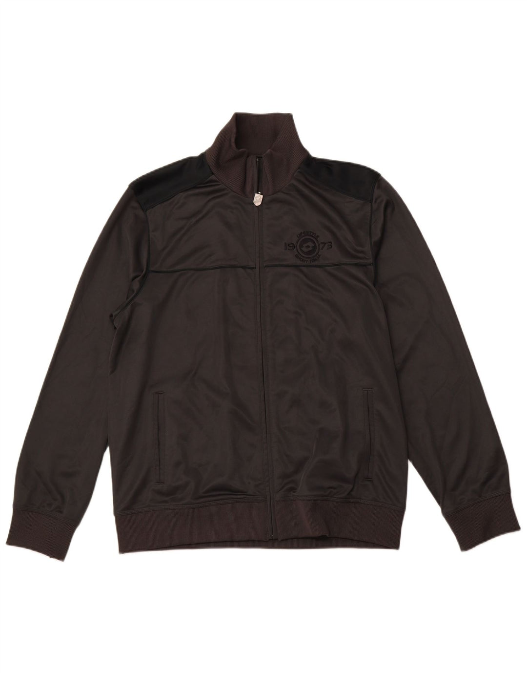 LOTTO muška gornja jakna od trenirke XL sivi poliester u boji