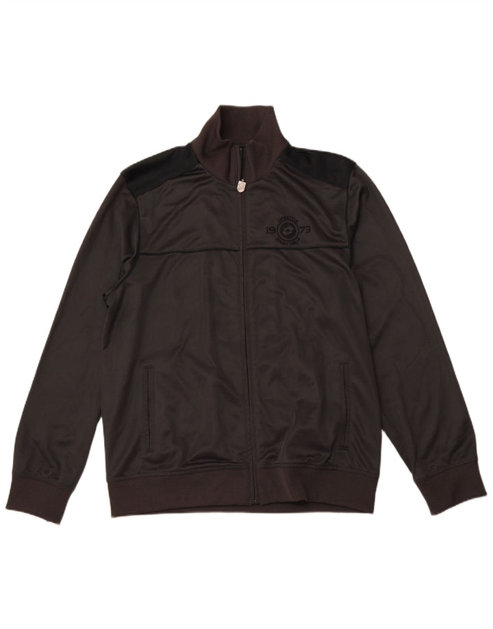 LOTTO muška gornja jakna od trenirke XL sivi poliester u boji