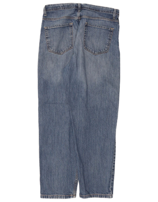Eddie Bauer Womens Petite High Waist Jeans US 12 Large W30 L27 Blue