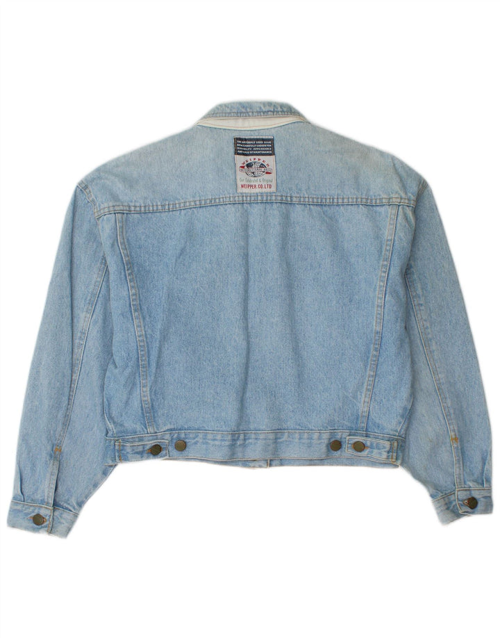 Weipper ženska jakna od kratkog trapera UK 16 Large Blue
