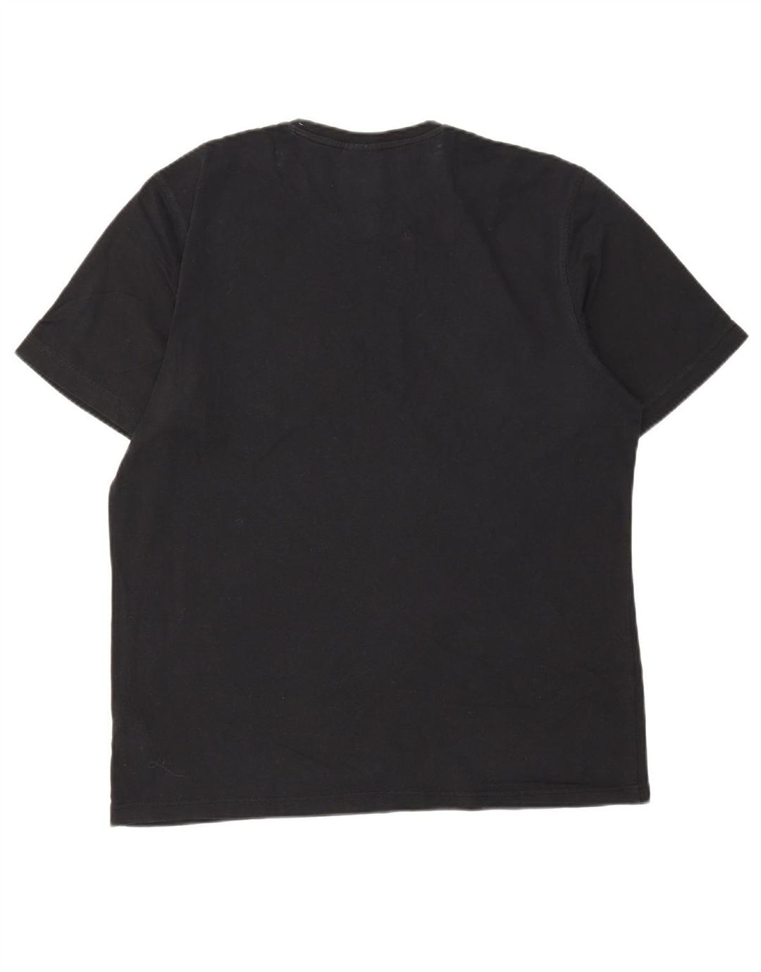 ADIDAS Mens T-Shirt Top Large Black Cotton