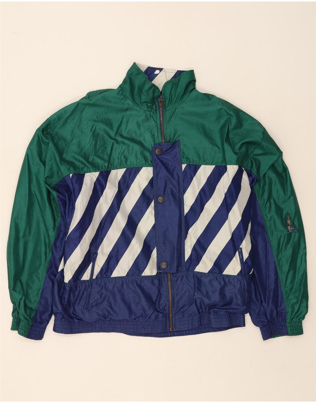 ATHLETA Ženska gornja jakna trenirke Graphic UK 22 3XL Green Colourblock