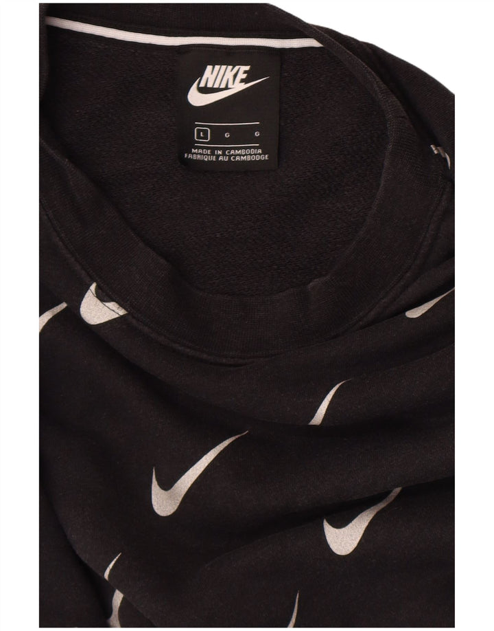 Nike muški džemper s grafičkim motivima, veliki crni logotip