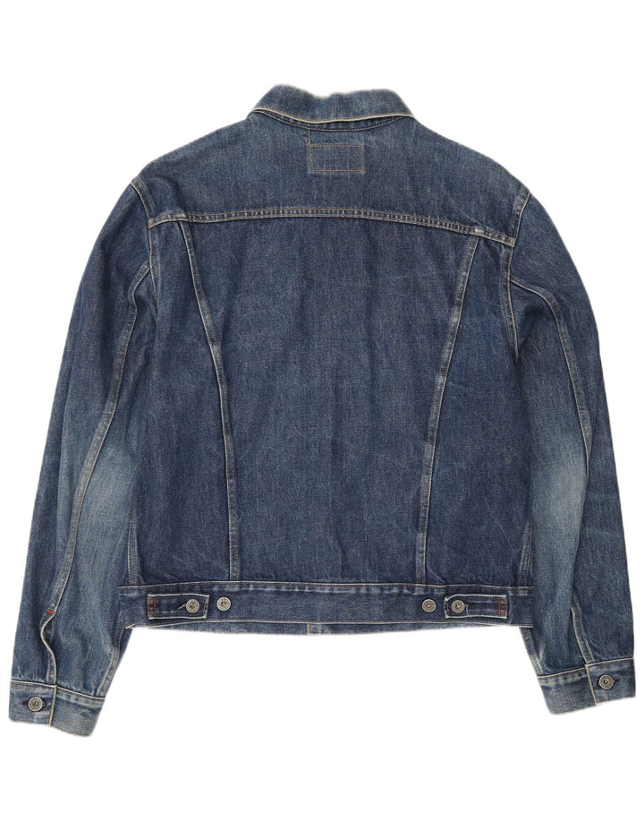 Replay ženska traper jakna UK 18 XL tamnoplavi pamuk