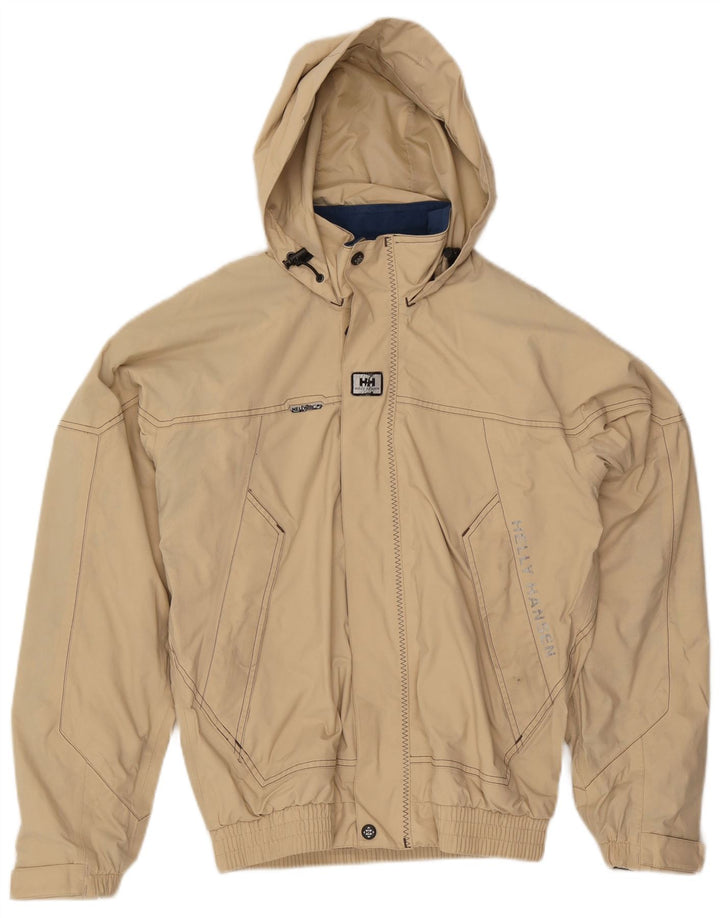 Helly Hansen muška grafička bomber jakna s kapuljačom UK 36 Mala bež najlonska