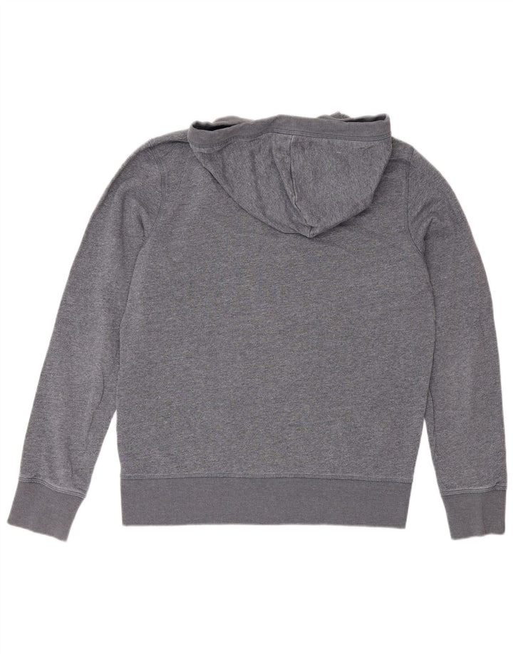 Jack & Jones muški pulover s kapuljačom na patentni zatvarač srednje sivi pjegavi poliester