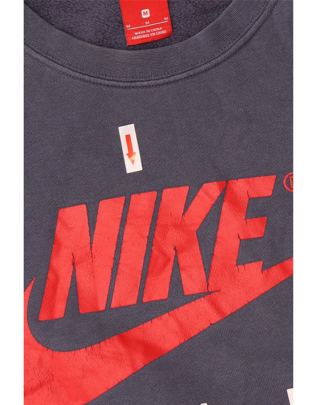 Nike muška majica s grafičkim motivima, pamuk srednje plave boje