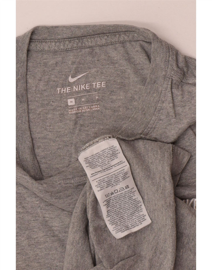Nike muška majica kratkih rukava srednje sivi pamuk