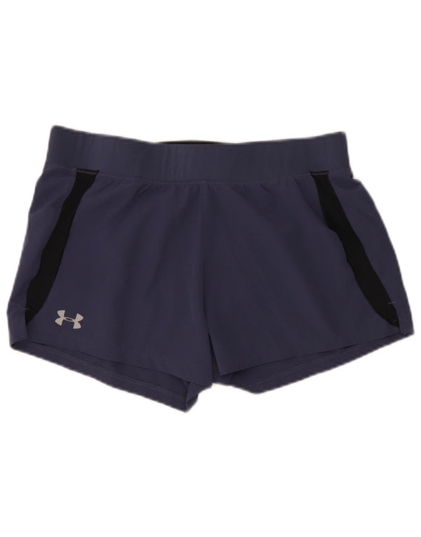 Under Armour ženske sportske kratke hlače Heat Gear UK 14 velike tamnoplave